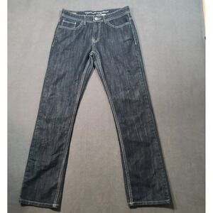 I Jeans by Buffalo Ethan Super Slim Jeans Mens 29x32 Dark Wash Indigo Denim